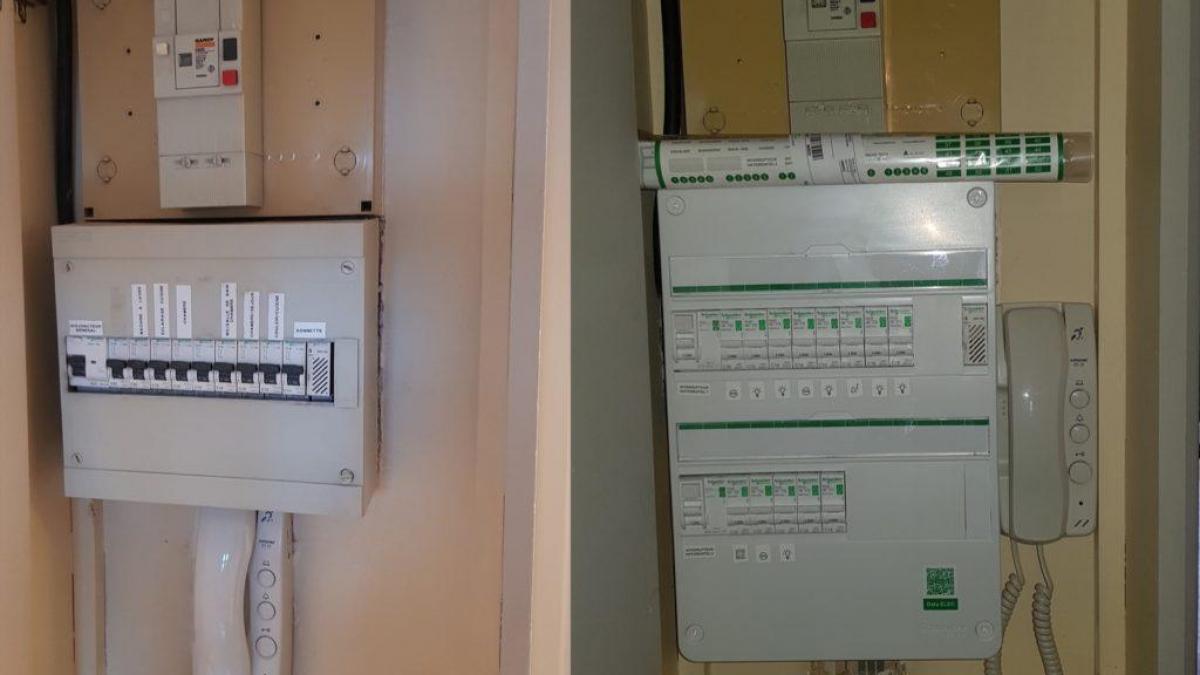 Renovation tableau electrique